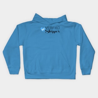 Verified Shipper - Blue Heart Kids Hoodie